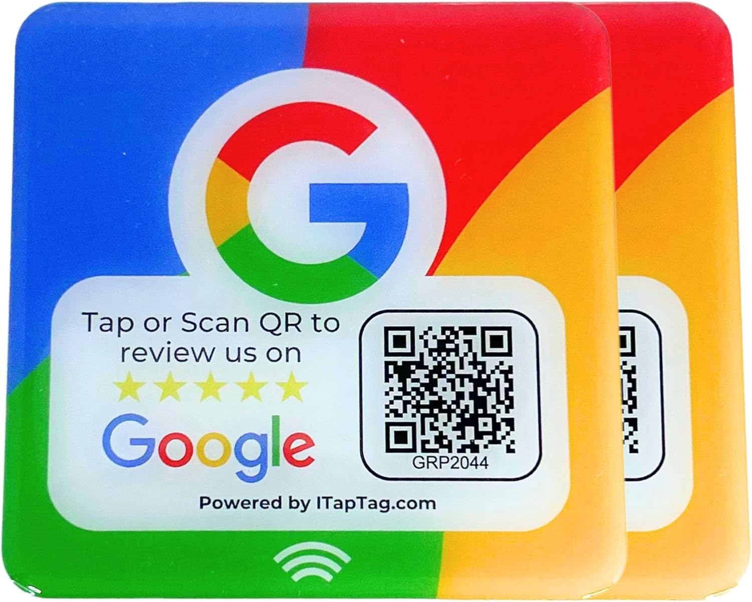 Google Review Plate | NFC + QR Code
