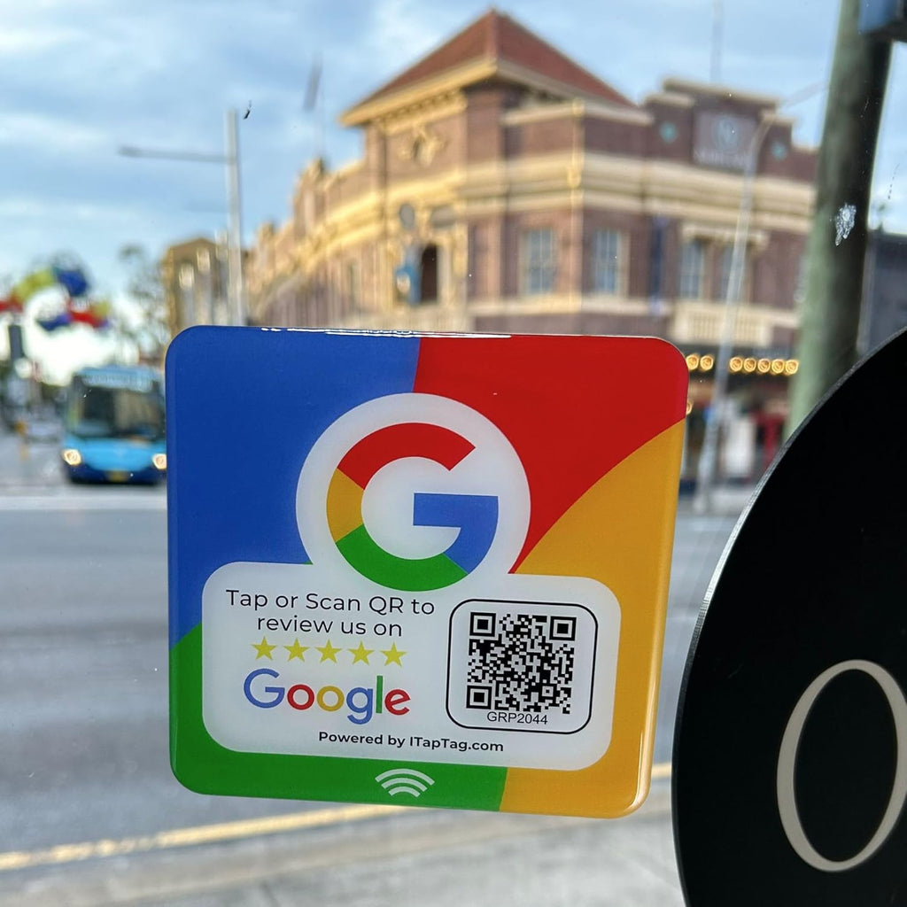 Google Review Plate | NFC + QR Code