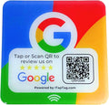 Google Review Plate | NFC + QR Code