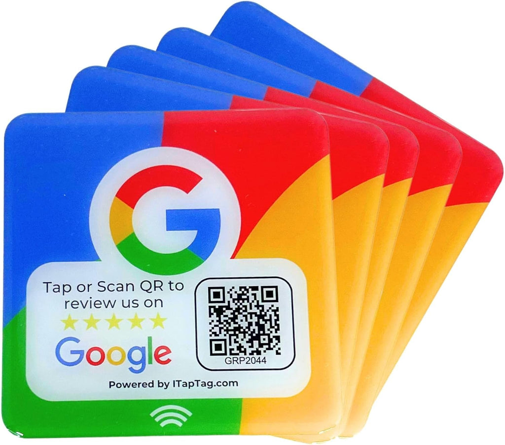 Google Review Plate | NFC + QR Code