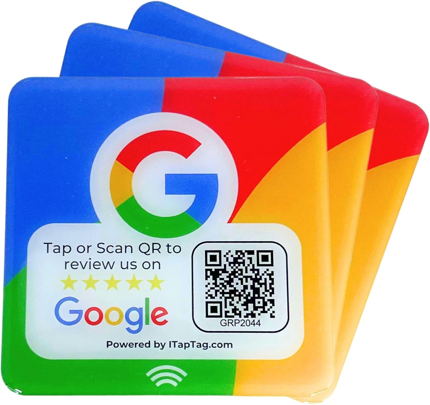 Google Review Plate | NFC + QR Code